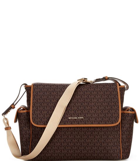 michael kors outlet large signature logo messenger bag|Michael Kors large Messenger bag.